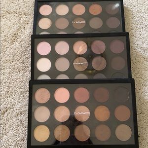 MAC eyeshadow palettes